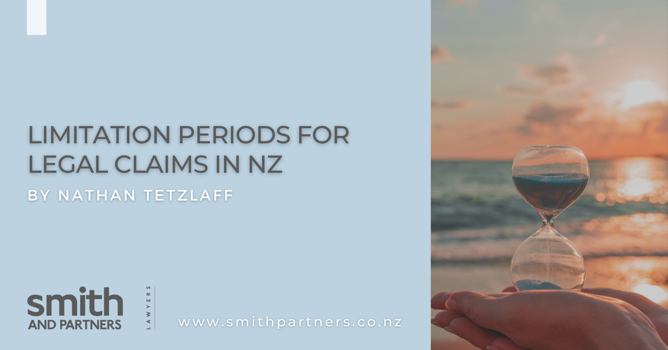 Limitation Periods For Legal Claims in NZ