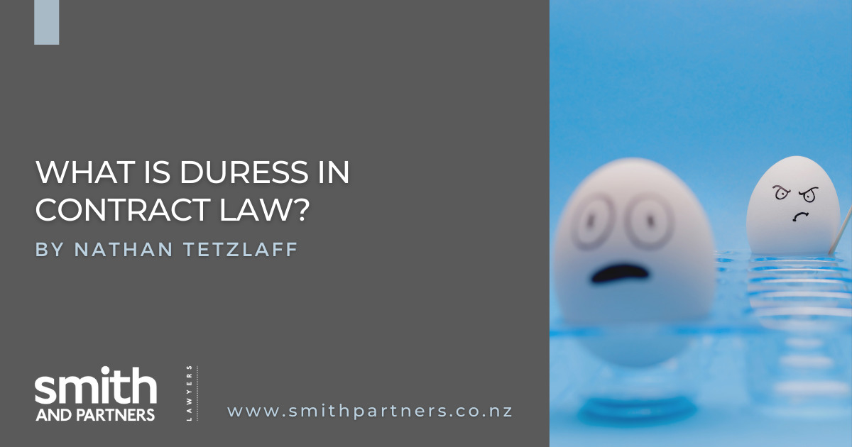  What Is Duress In Contract Law 