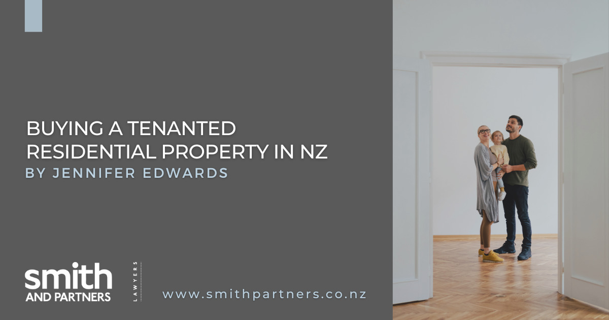 Buying A Tenanted Residential Property In NZ