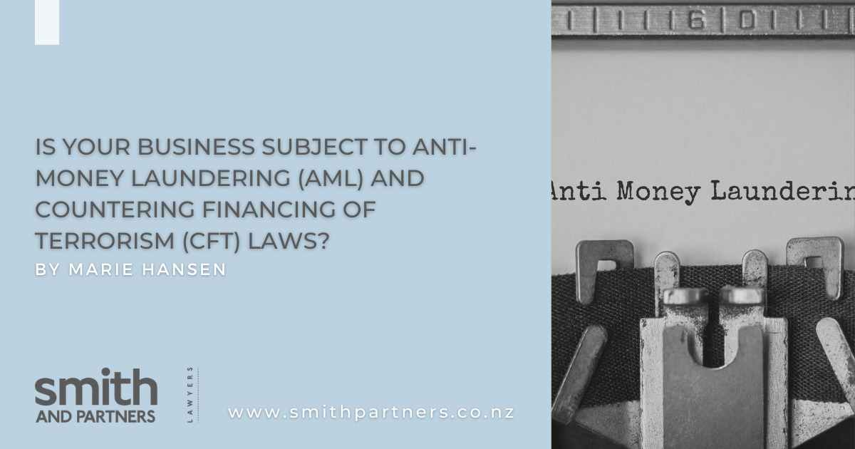 Which Businesses Are Subject to the AntiMoney Laundering and