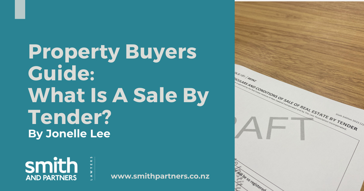 What Does Sale by Tender Mean in Real Estate?