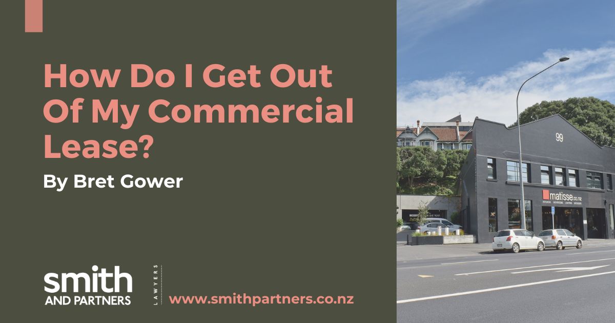 Terminating A Commercial Lease How Do I Get Out of a Commercial Lease